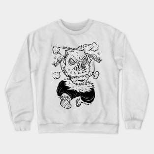 The Pig Samurai Crewneck Sweatshirt